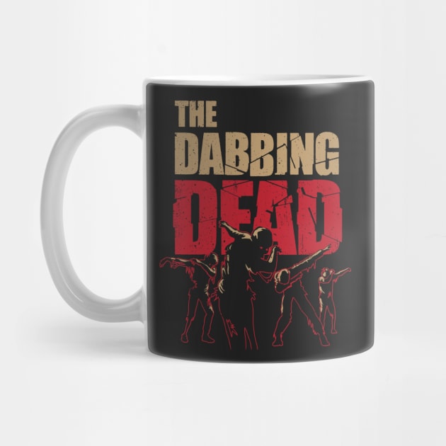 Dabbing Dead Zombie T-shirt Creme by vo_maria